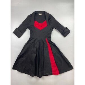 Elegance Muse Women's M Black and Red Dress